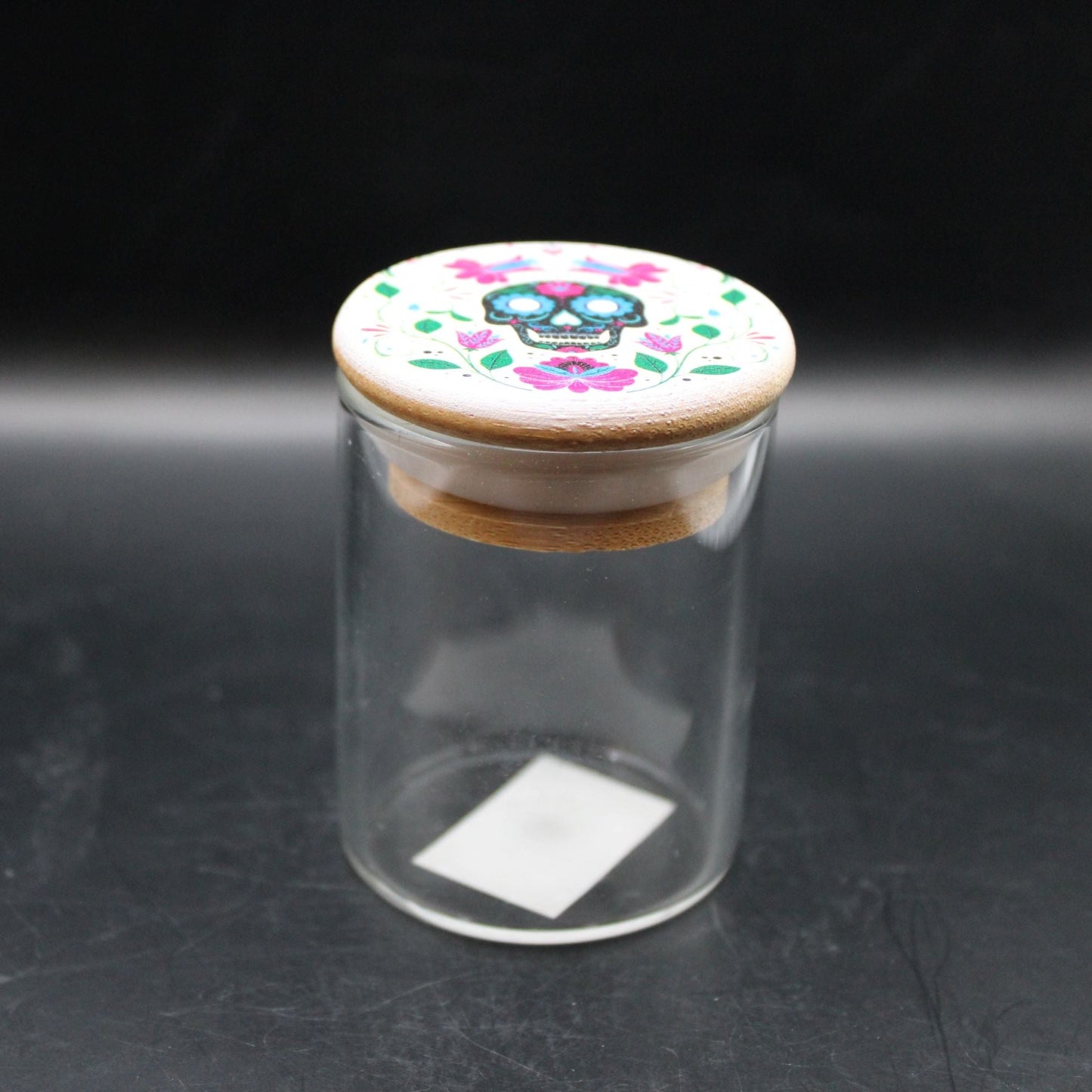 4oz. WINTER SUGAR SKULL SMALL JAR