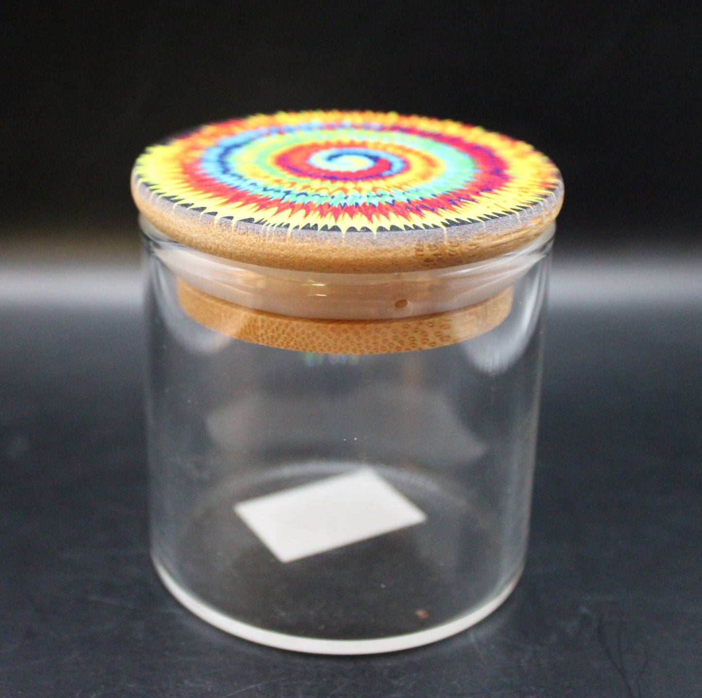 7oz. SPIRAL TYE DYE MEDIUM SIZE JAR