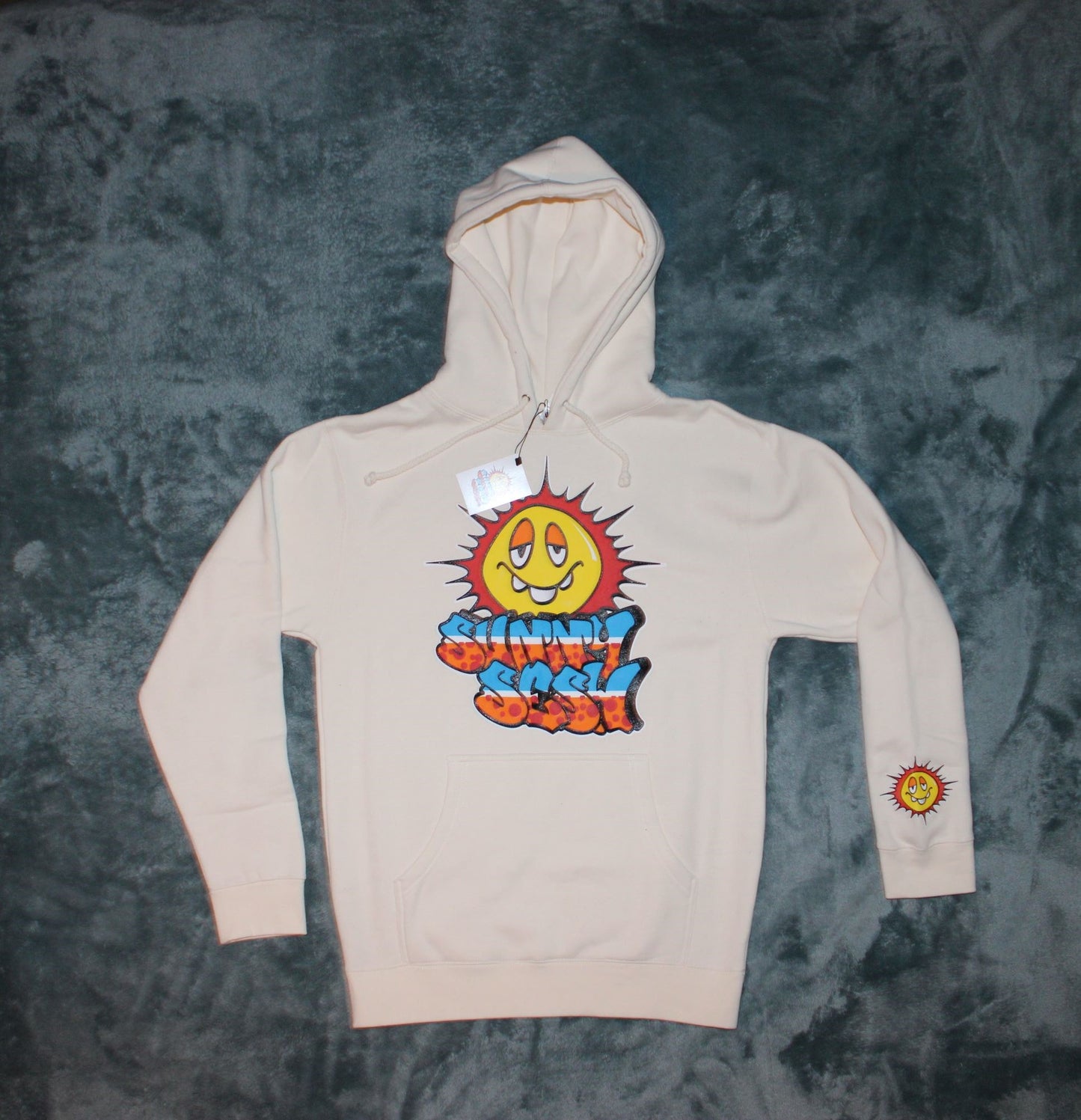 SUNNY SESH HOODIE / BONE