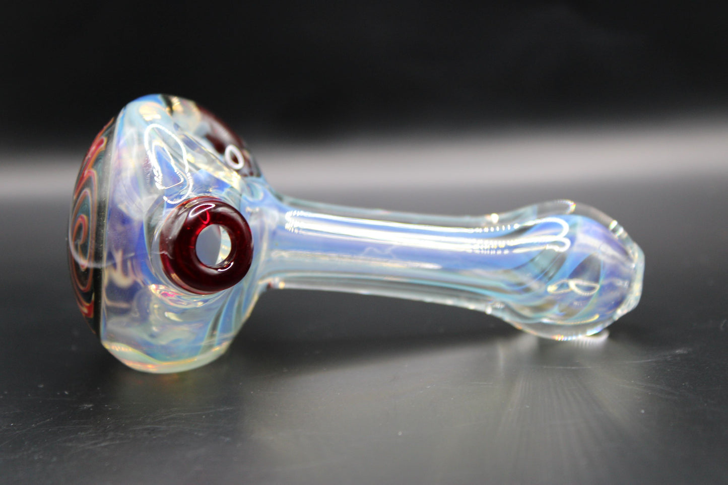 CLAYBALL' S SUPER THICK SILVER FUMED REVERSAL SPOON