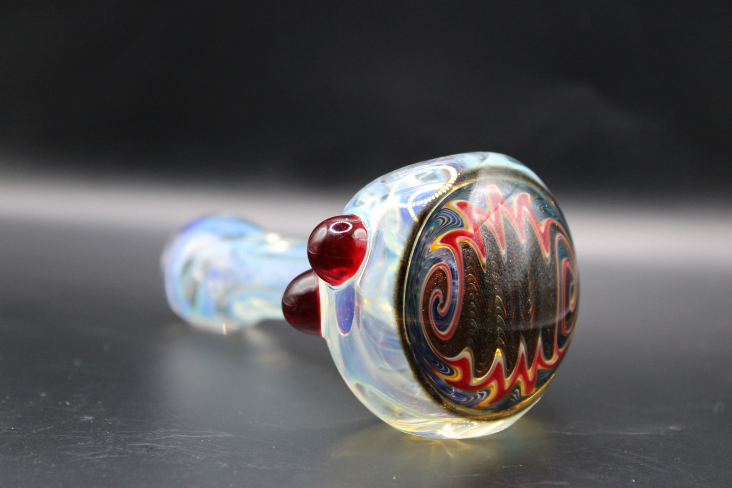 CLAYBALL' S SUPER THICK SILVER FUMED REVERSAL SPOON