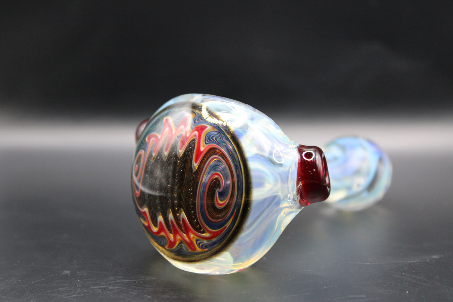 CLAYBALL' S SUPER THICK SILVER FUMED REVERSAL SPOON