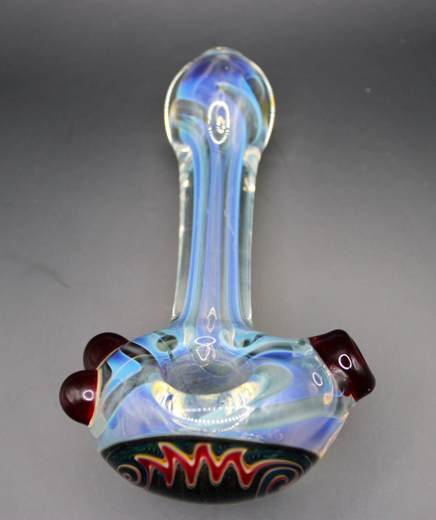 CLAYBALL' S SUPER THICK SILVER FUMED REVERSAL SPOON