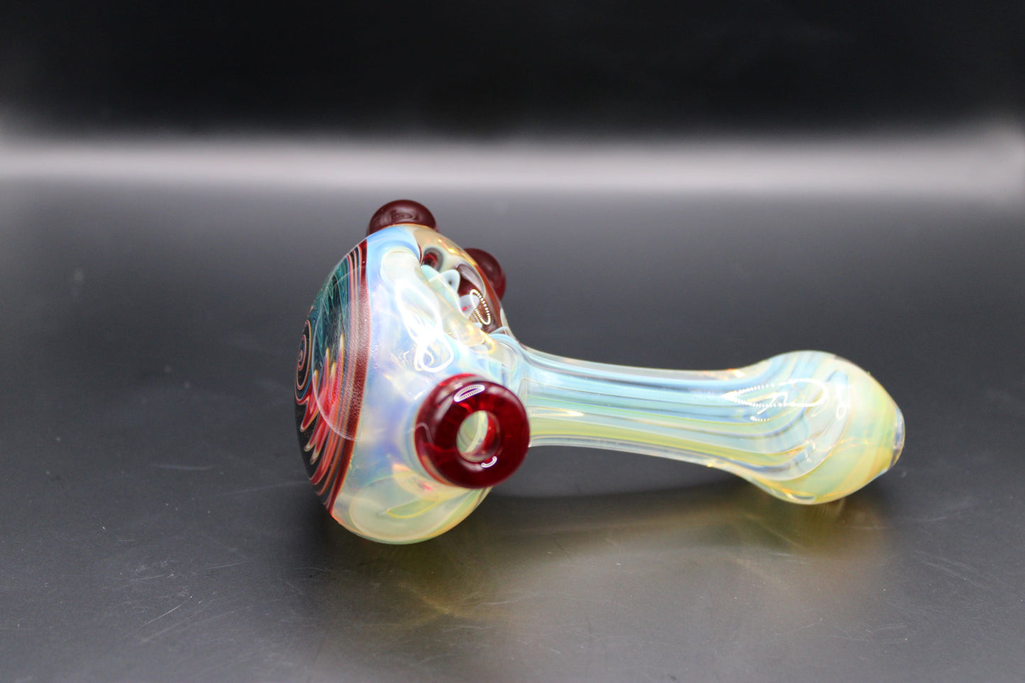 CLAYBALL'S SUPER THICK SILVER FUME REVERSAL PIPE