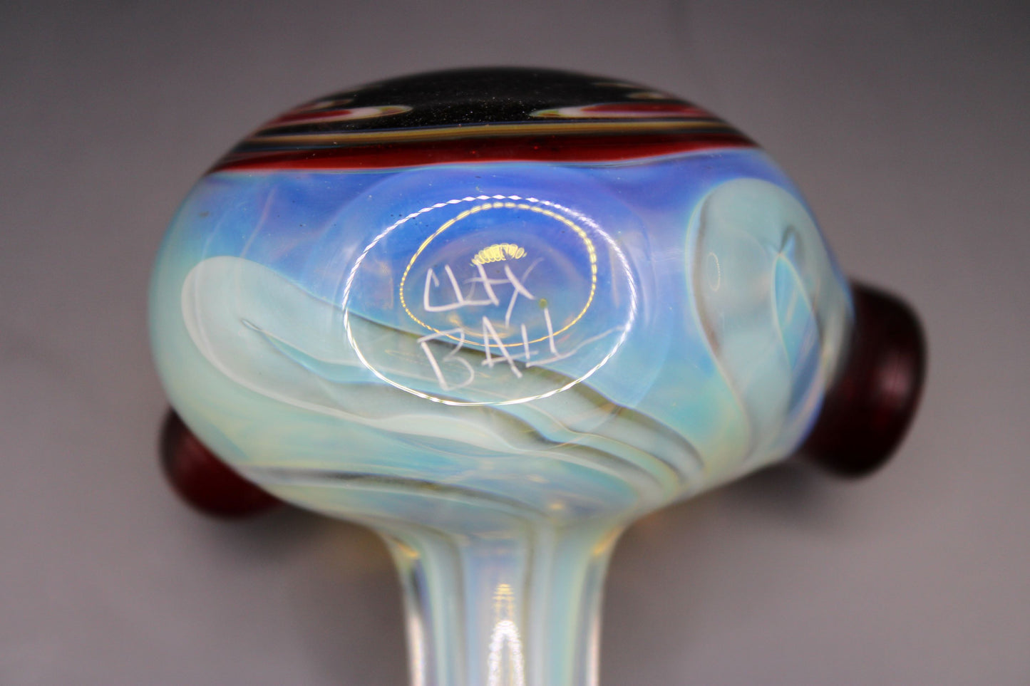 CLAYBALL'S SUPER THICK SILVER FUME REVERSAL PIPE