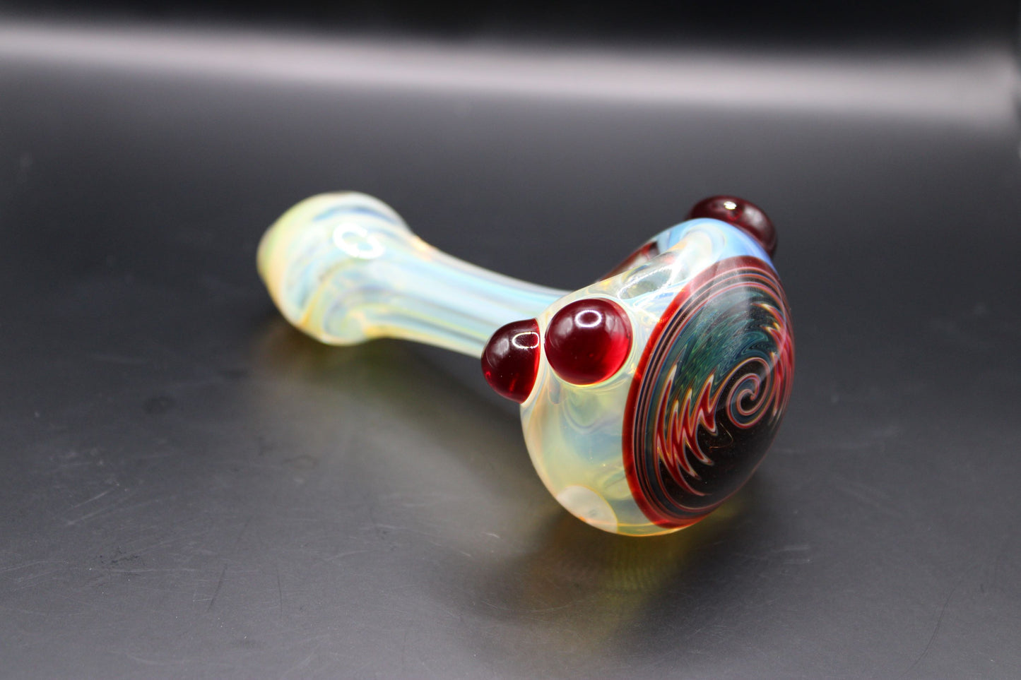 CLAYBALL'S SUPER THICK SILVER FUME REVERSAL PIPE