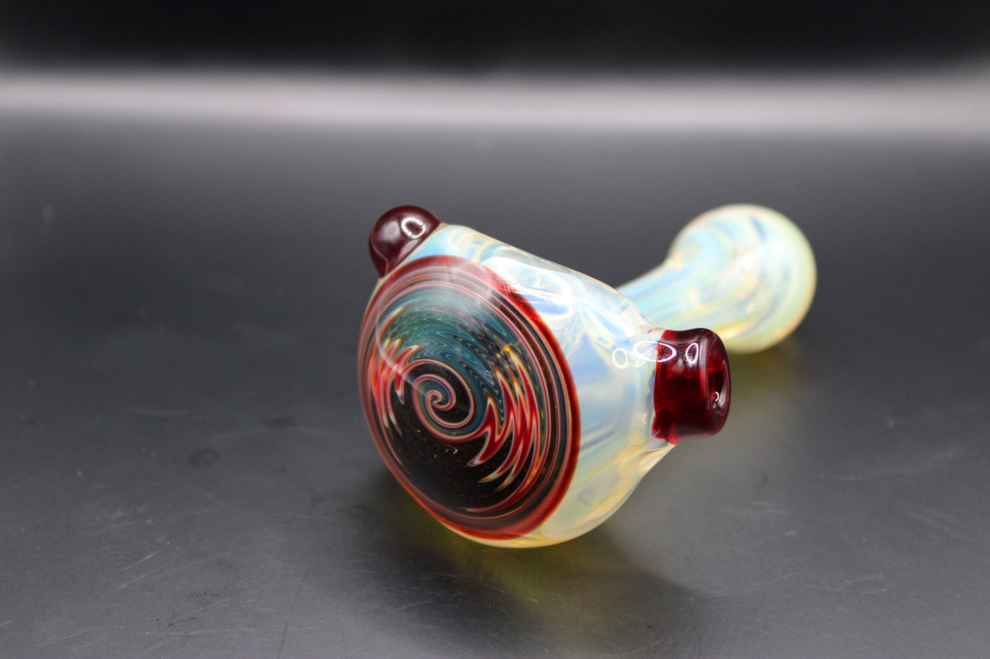 CLAYBALL'S SUPER THICK SILVER FUME REVERSAL PIPE