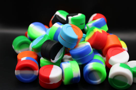 5 PACK 3ML SILICONE CONTAINERS