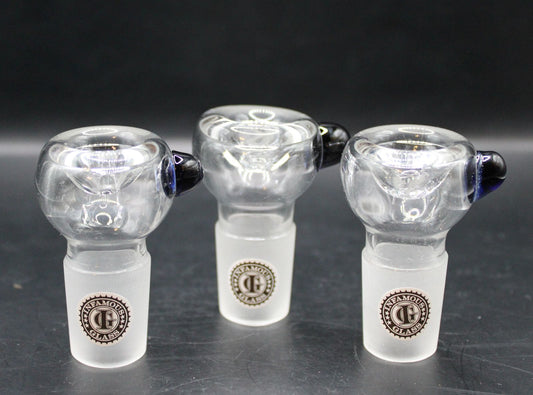 18MM CLEAR ROUND BLACK SNAPPER BOWL