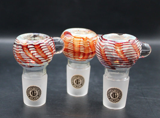 18MM RUBY RED WRAP N RAKE SNAPPER BOWL