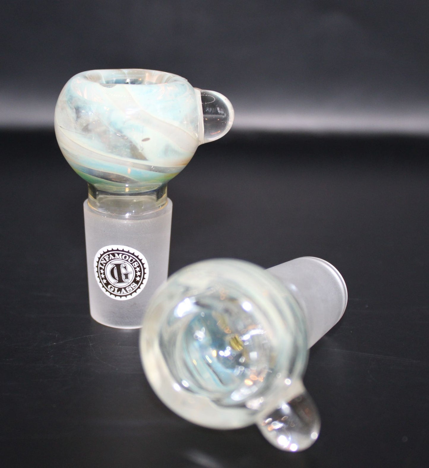 18MM SILVER SQUIGGLE SNAPPER BOWL