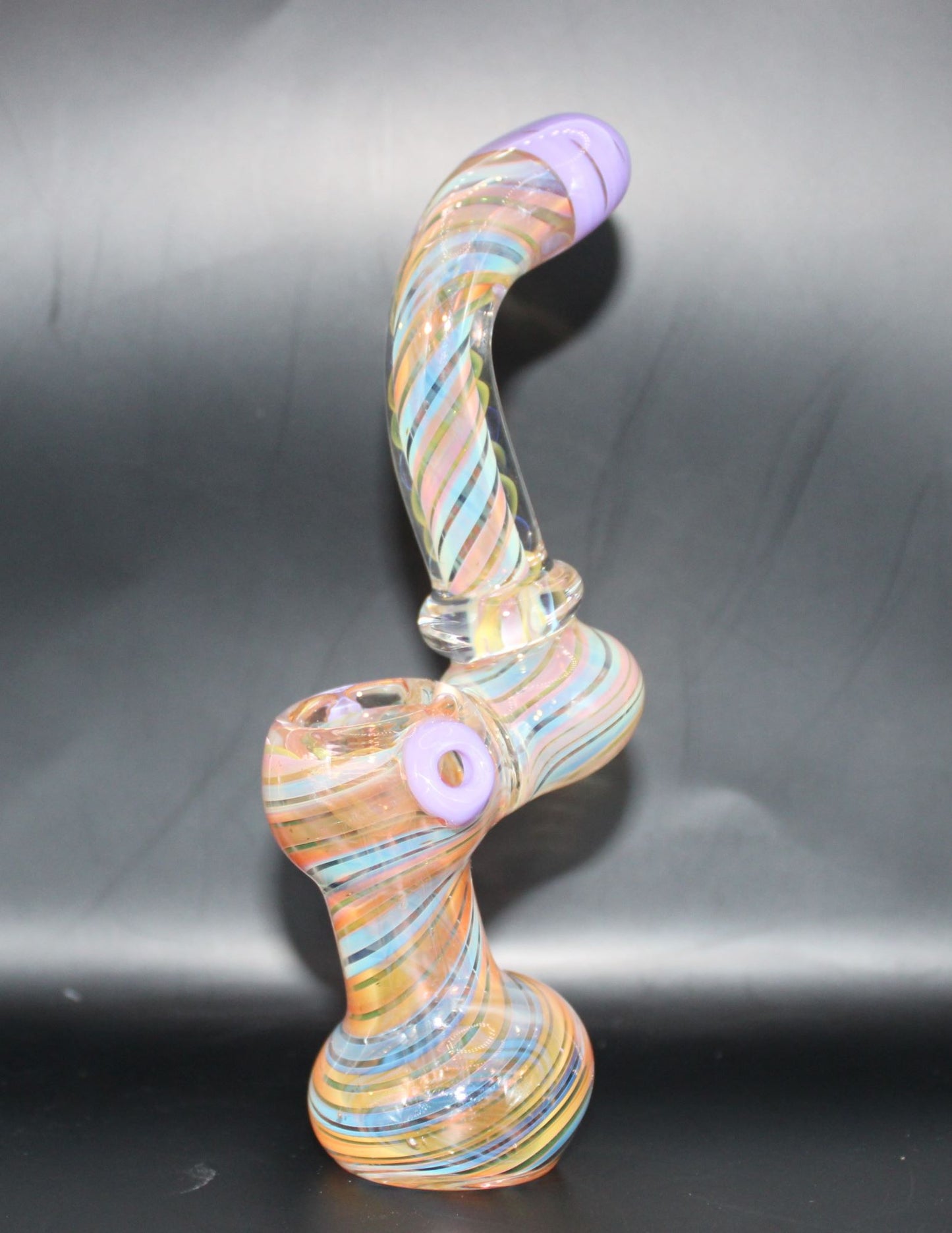 WYSTERIA GOLD AND SILVER FUME SPIRAL SHERLOCK BUB