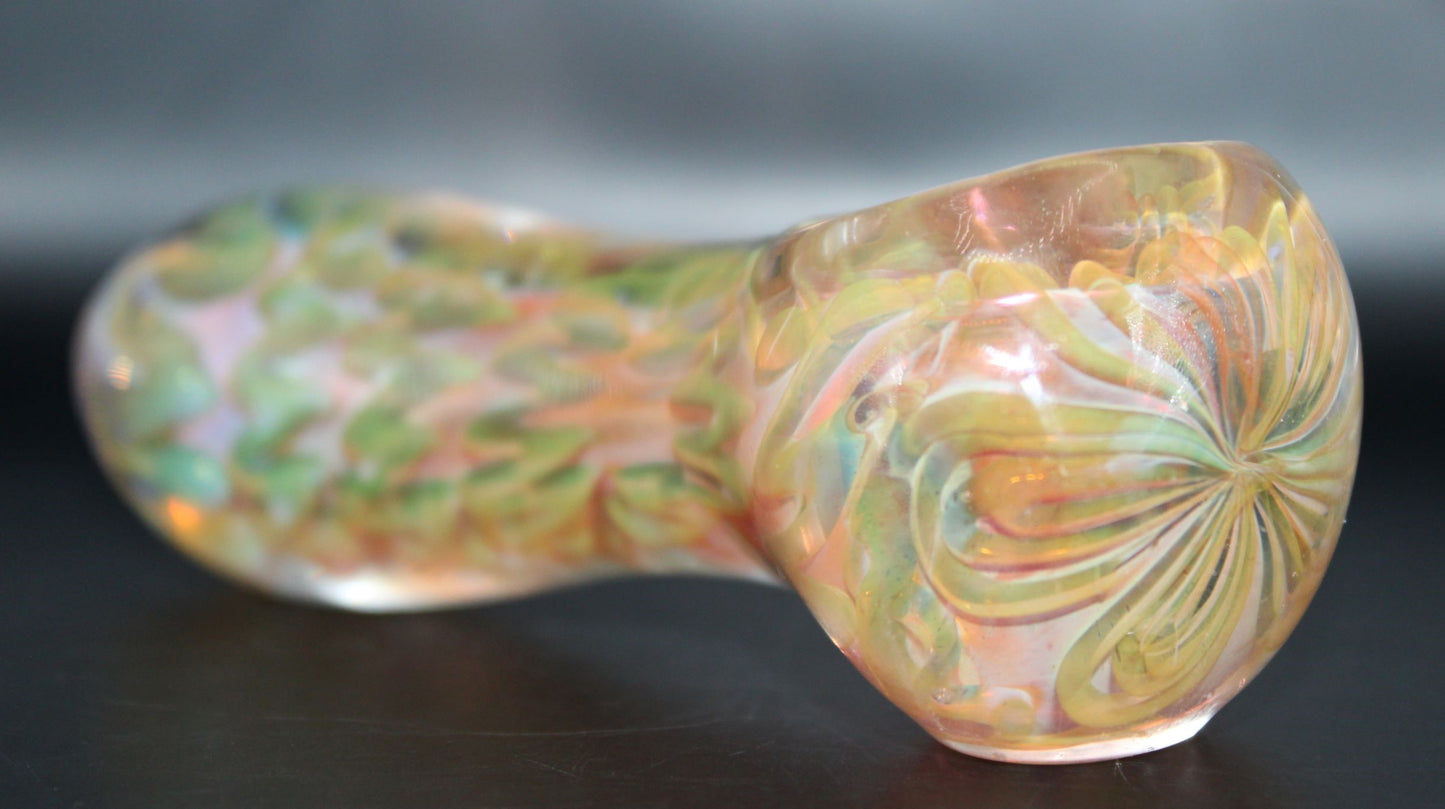 GOLD AND SILVER FUMED BONE