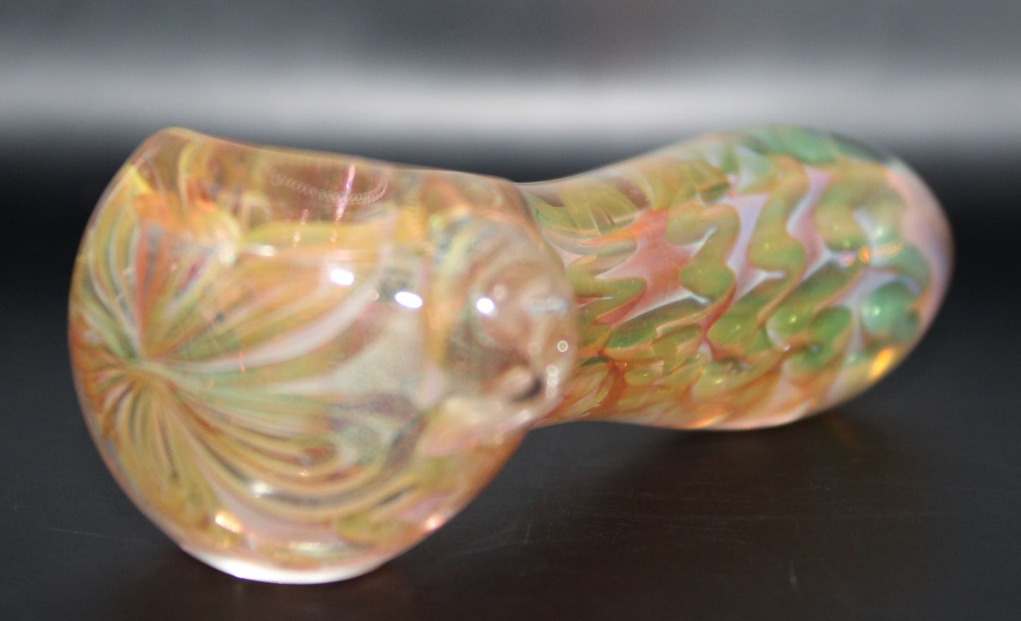 GOLD AND SILVER FUMED BONE