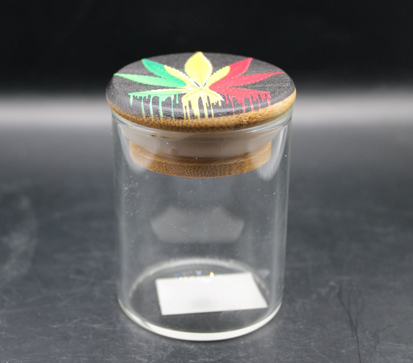 4oz. RASTA LEAF SMALL JAR