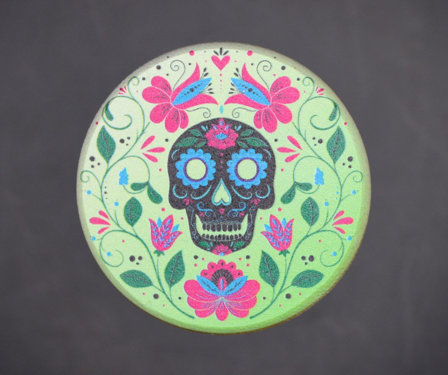 4oz. SPRING SUGAR SKULL SMALL JAR