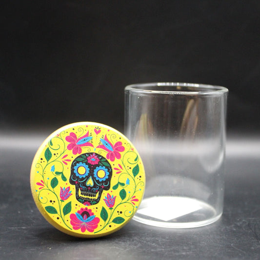 4oz. SUMMER SUGAR SKULL SMALL JAR