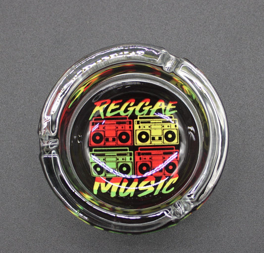 ROUND BOOM BOX REGGAE ASH TRAY