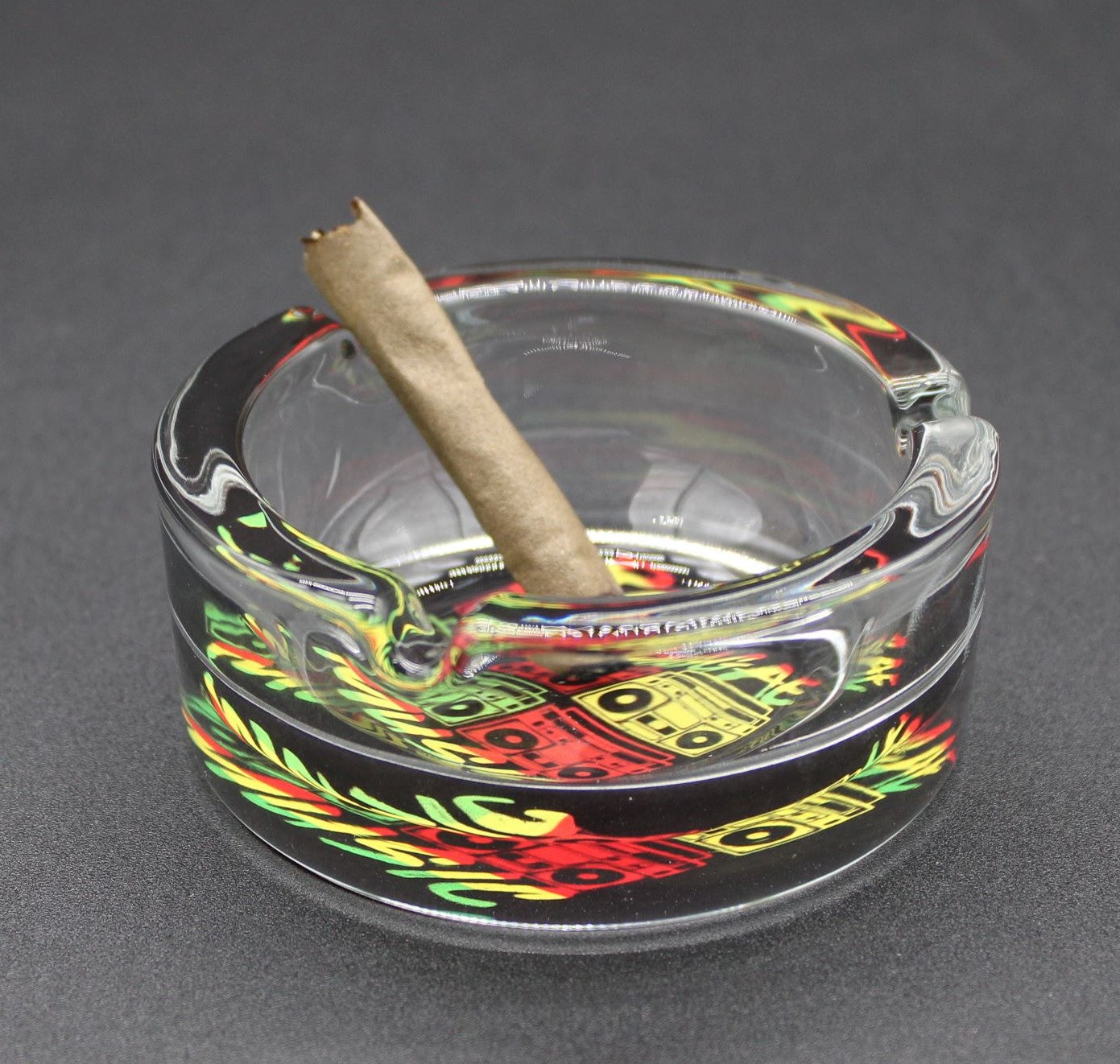 ROUND BOOM BOX REGGAE ASH TRAY