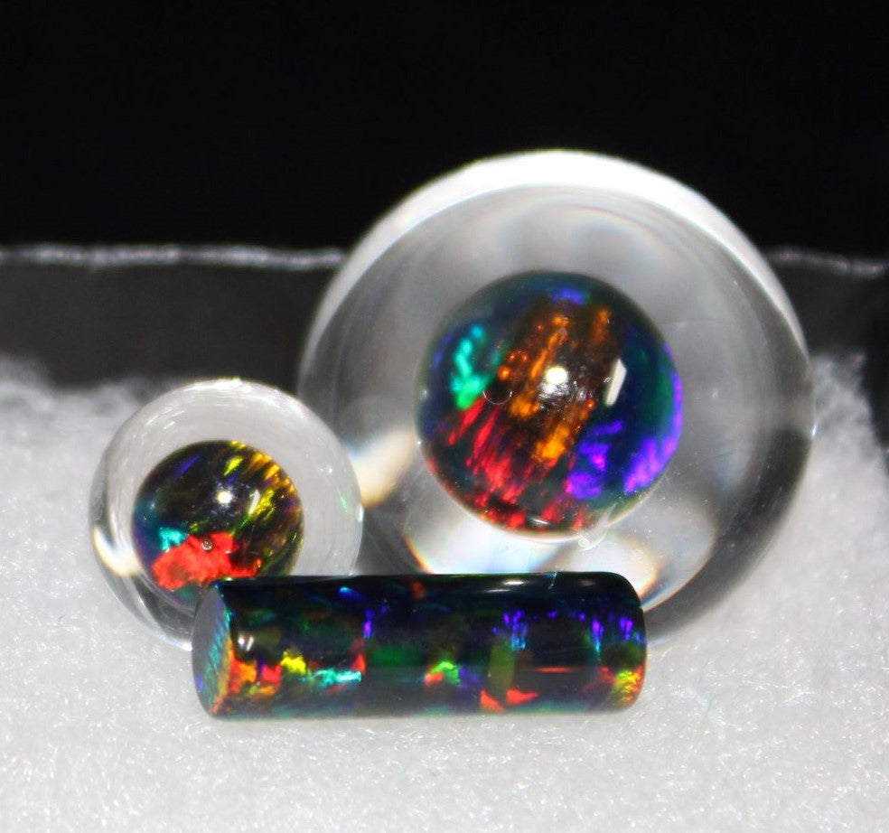 DOPALS OPALS BLACK FIRE OPAL SLURP SET