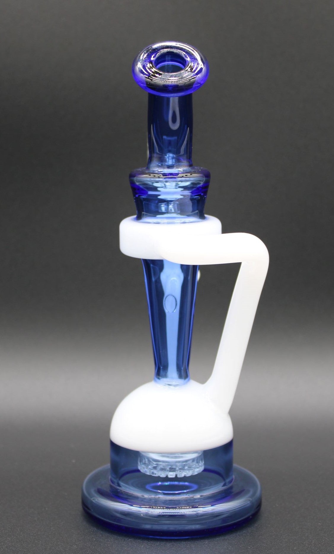 COBALT AND WHITE ROSARIO RECYCLER