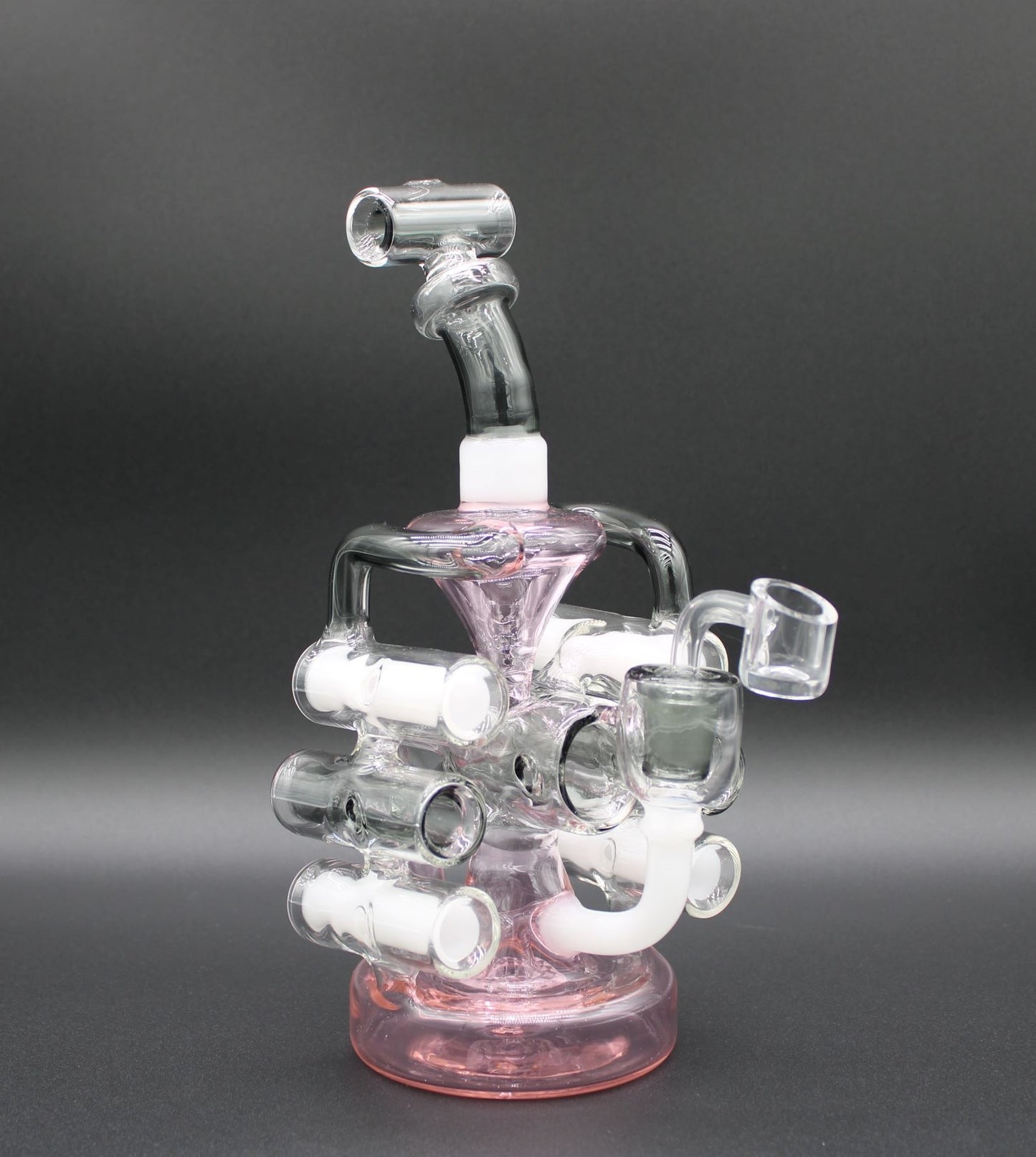 PINK, WHITE, AND SMOKE-CYCLONE RECYCLER