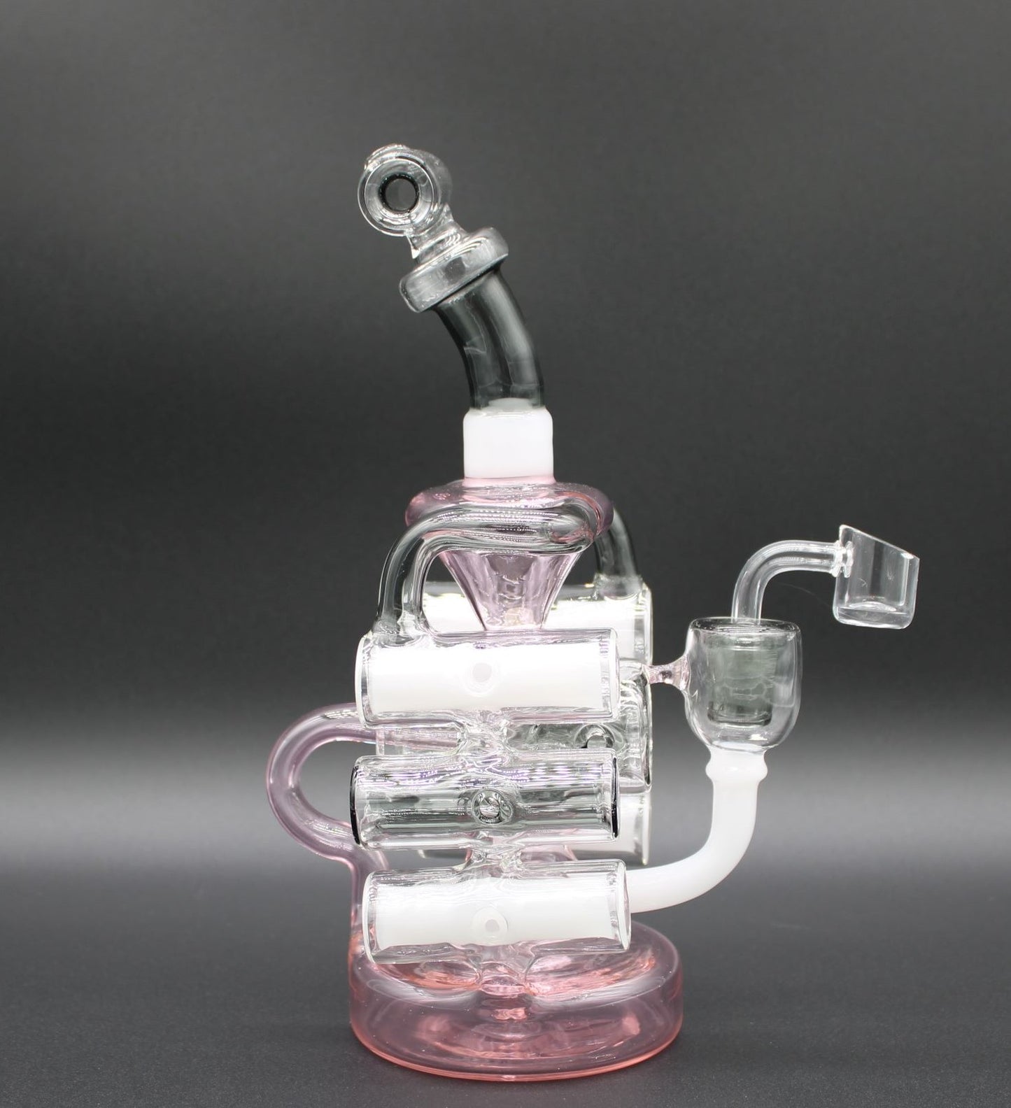 PINK, WHITE, AND SMOKE-CYCLONE RECYCLER