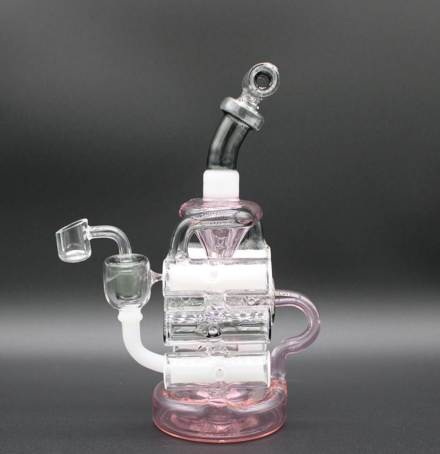 PINK, WHITE, AND SMOKE-CYCLONE RECYCLER