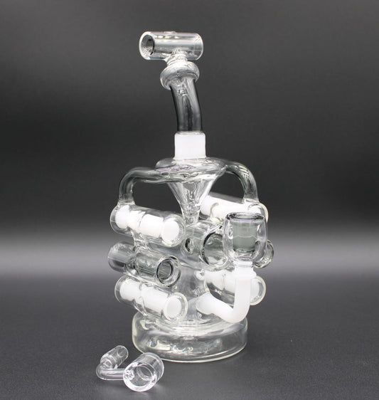 CLEAR, WHITE, AND SMOKE-CYCLONE RECYCLER