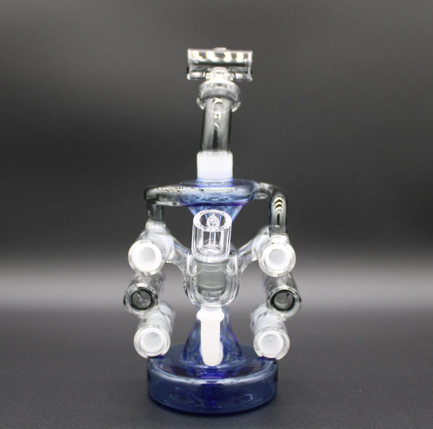 CLEAR, WHITE, COBALT, AND SMOKE-CYCLONE RECYCLER