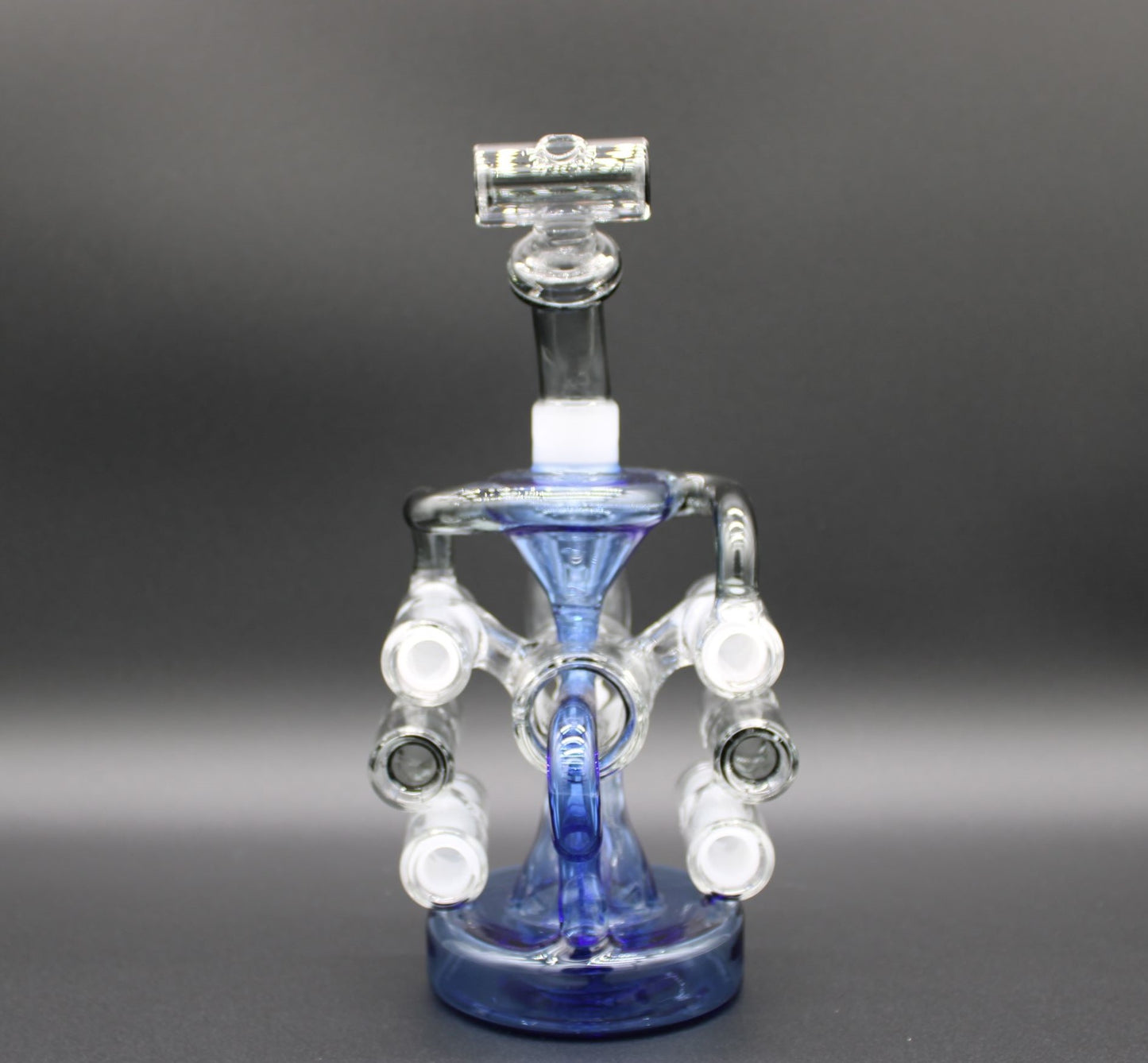 CLEAR, WHITE, COBALT, AND SMOKE-CYCLONE RECYCLER