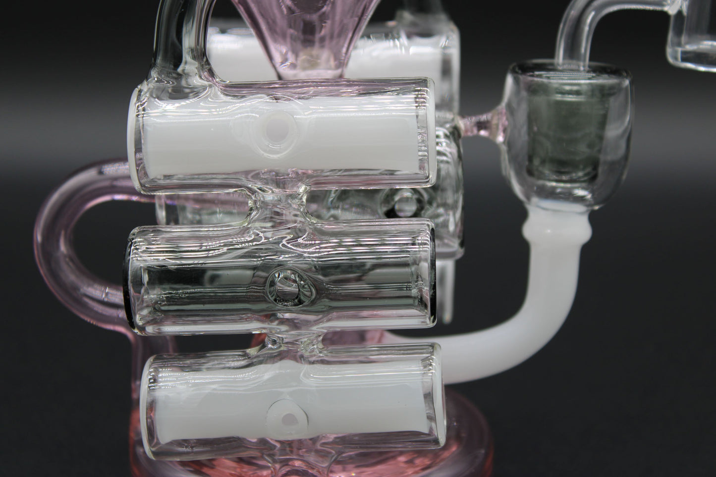 PINK, WHITE, AND SMOKE-CYCLONE RECYCLER