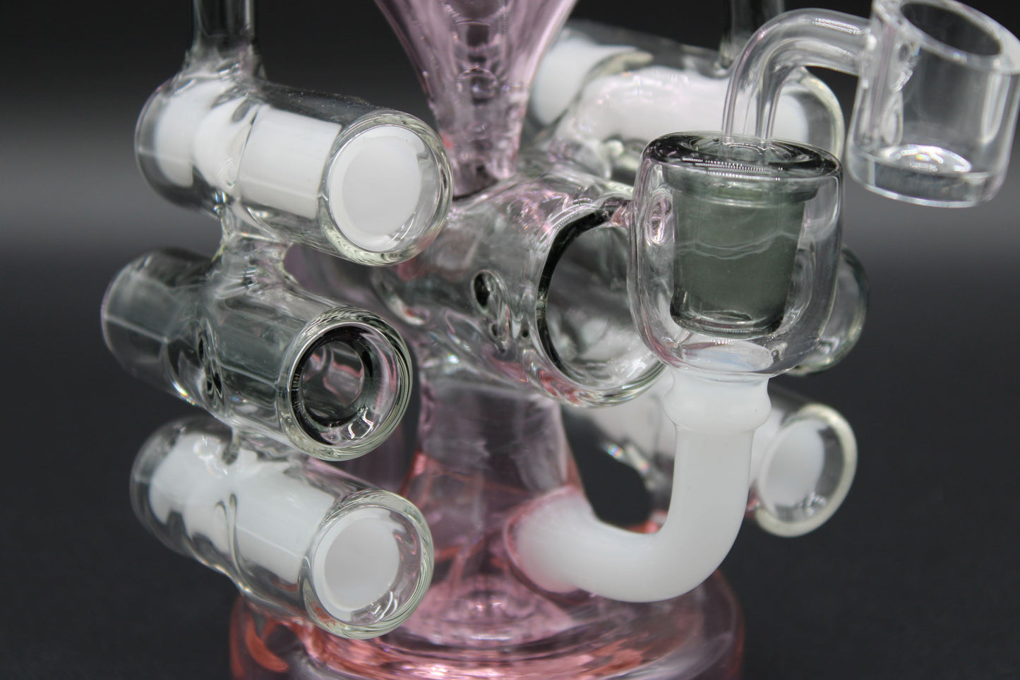 PINK, WHITE, AND SMOKE-CYCLONE RECYCLER