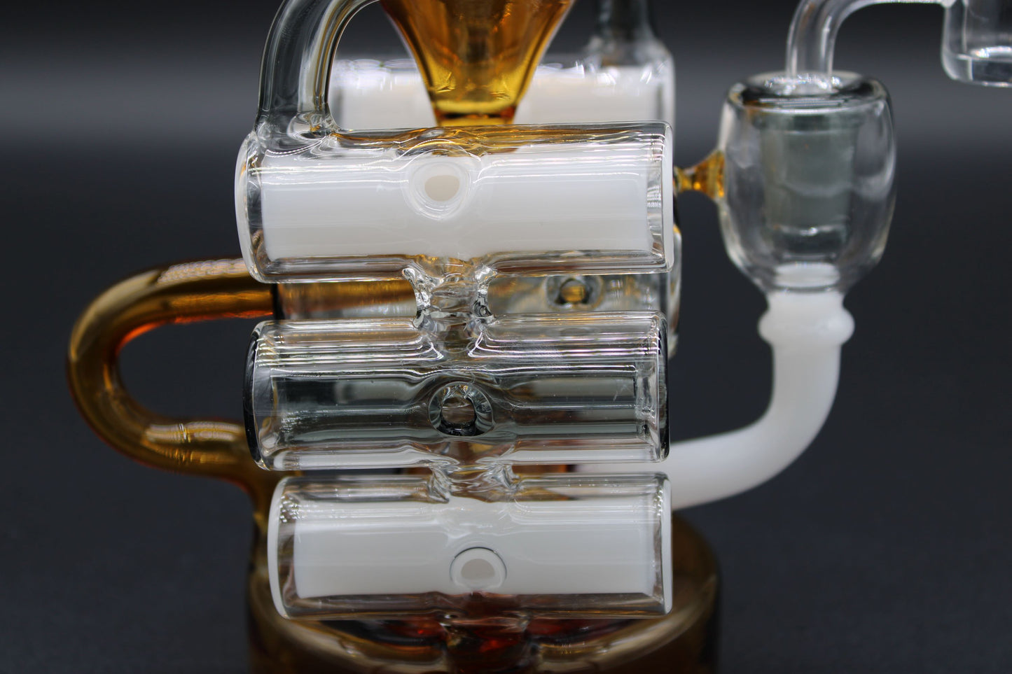 AMBER, WHITE, AND SMOKE-CYCLONE RECYCLER