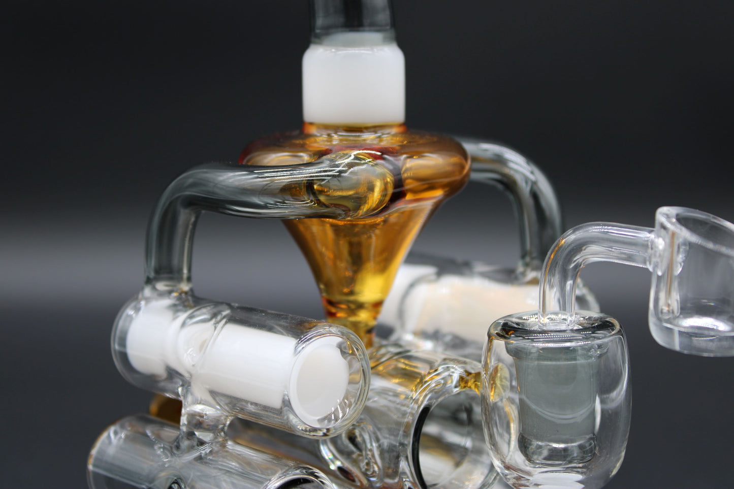 AMBER, WHITE, AND SMOKE-CYCLONE RECYCLER