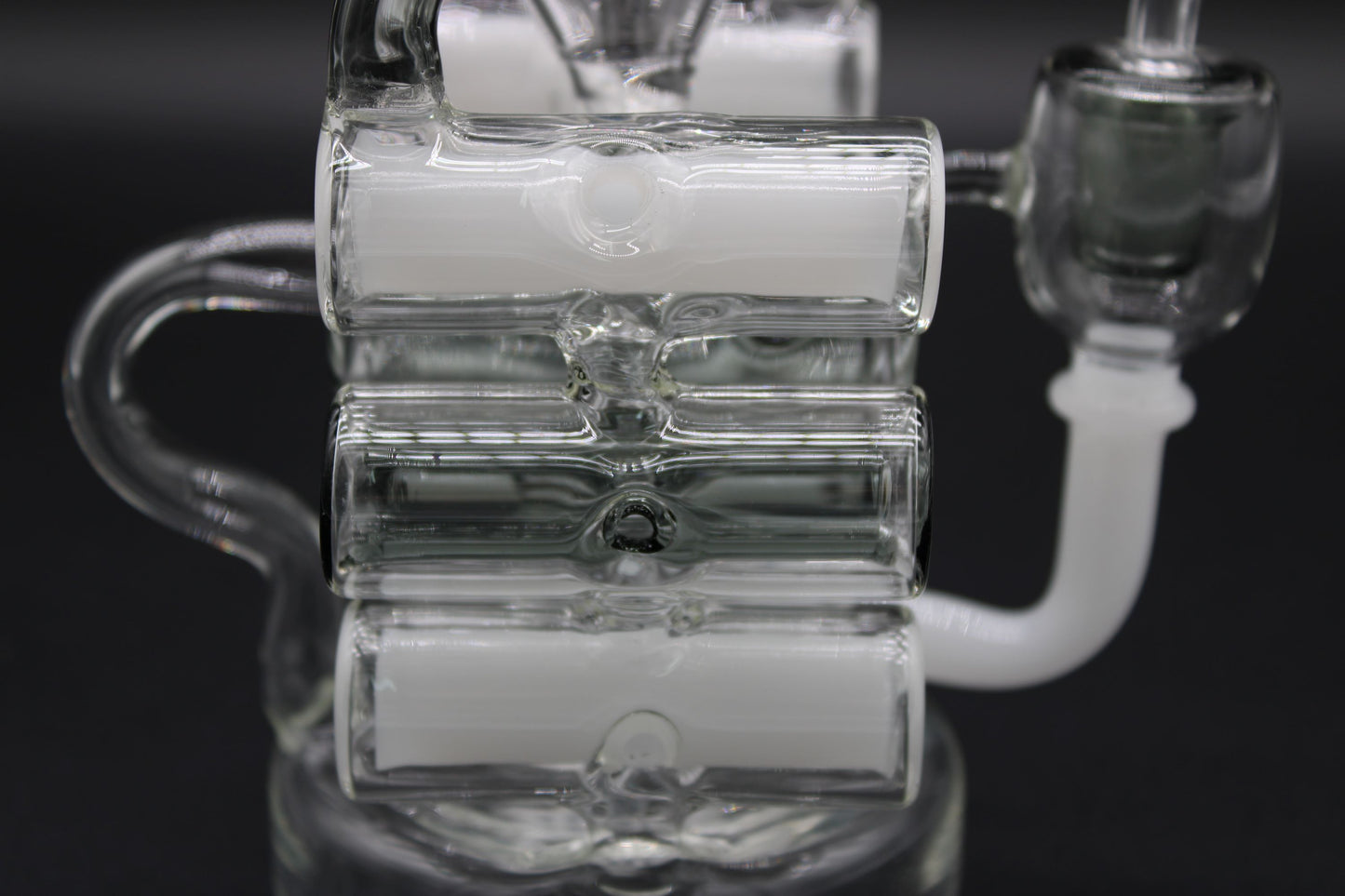 CLEAR, WHITE, AND SMOKE-CYCLONE RECYCLER