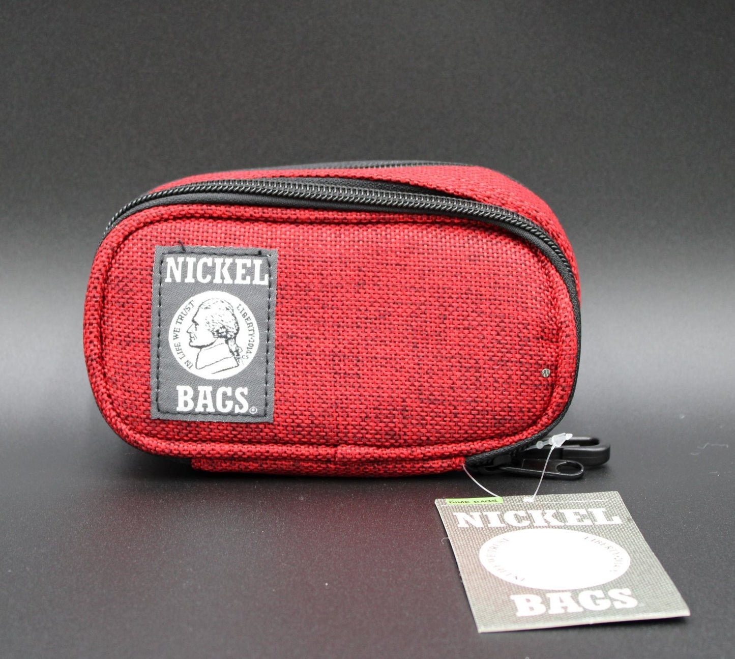 NICKLE BAGS-RED 6 INCH PROTECTIVE POD