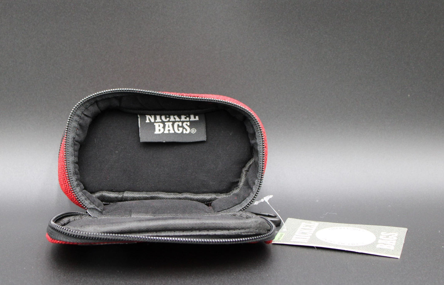 NICKLE BAGS-RED 6 INCH PROTECTIVE POD