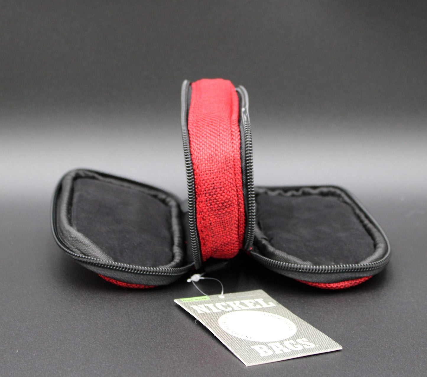 NICKLE BAGS-RED 6 INCH PROTECTIVE POD