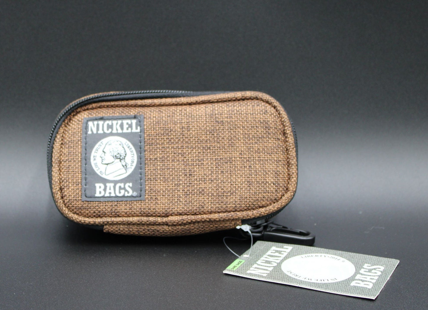 NICKLE BAGS-BROWN 6 INCH PROTECTIVE POD