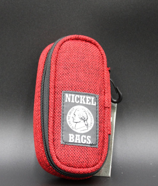 NICKLE BAGS-RED 5 INCH PROTECTIVE POD