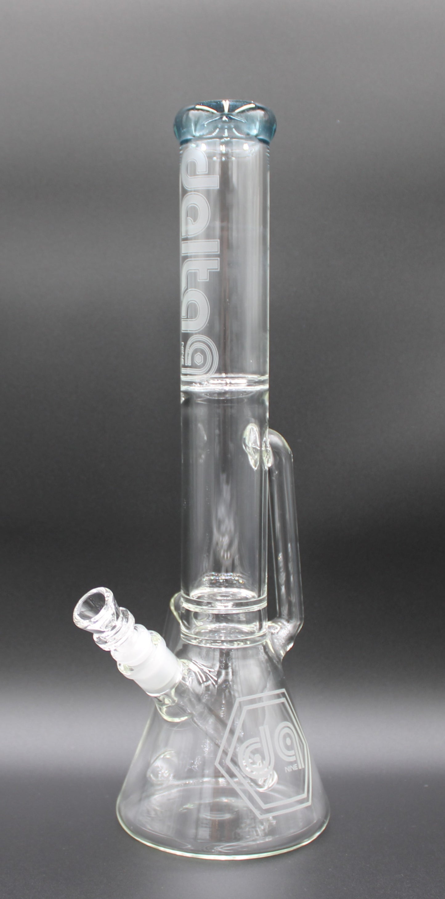 16 INCH BLUE STARDUST DELTA-9 RECYCLER BEAKER TUBE