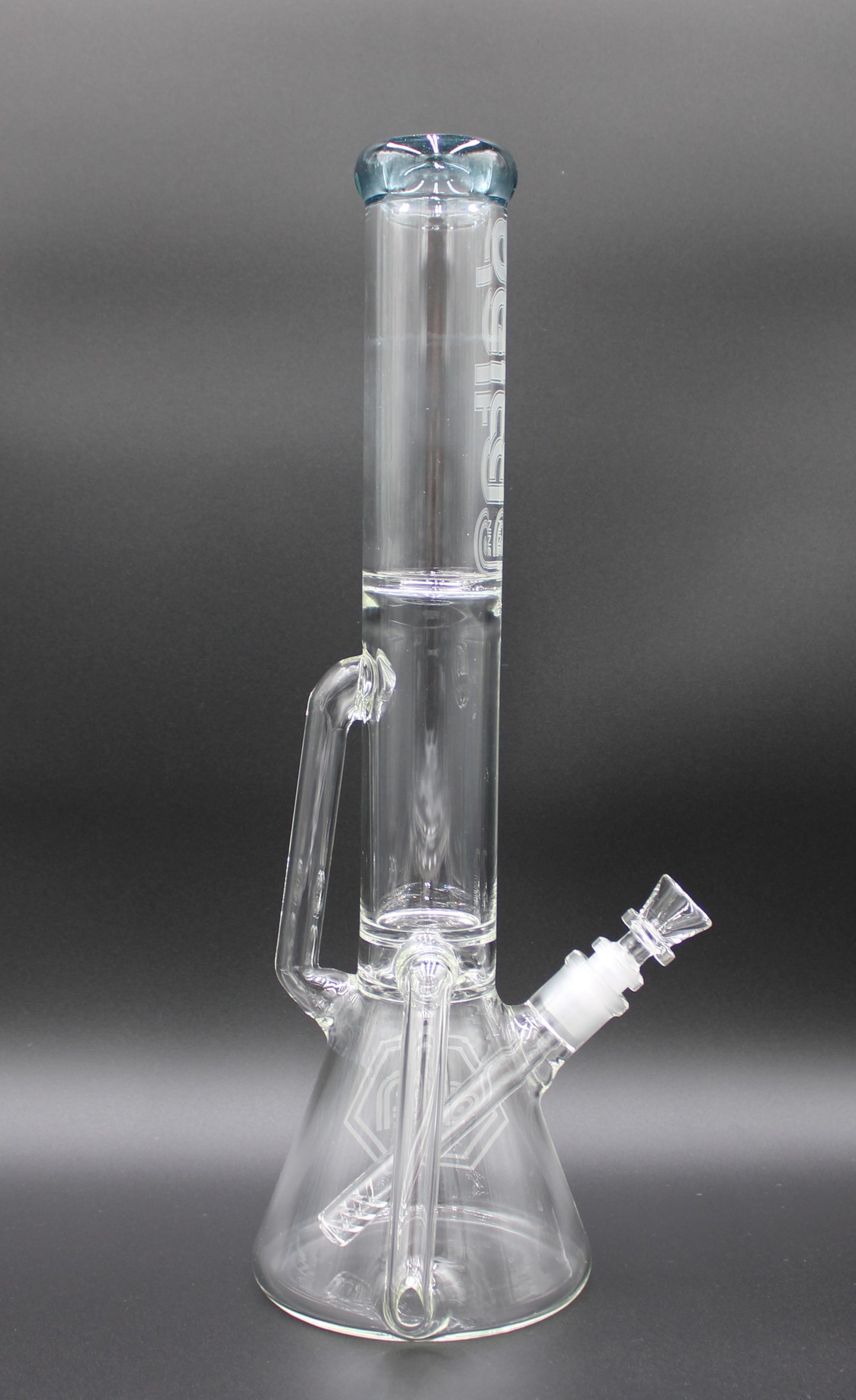 16 INCH BLUE STARDUST DELTA-9 RECYCLER BEAKER TUBE