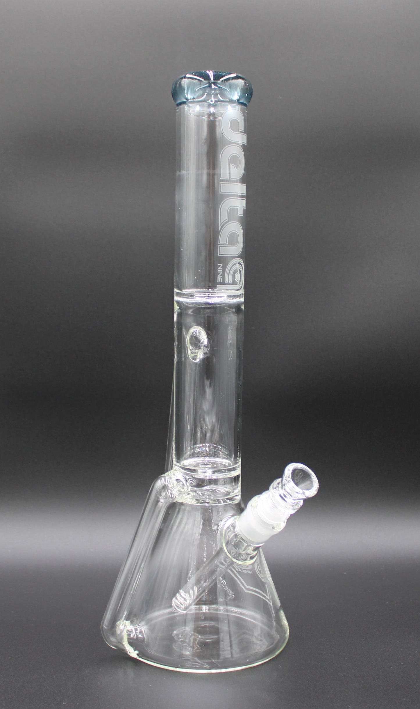 16 INCH BLUE STARDUST DELTA-9 RECYCLER BEAKER TUBE