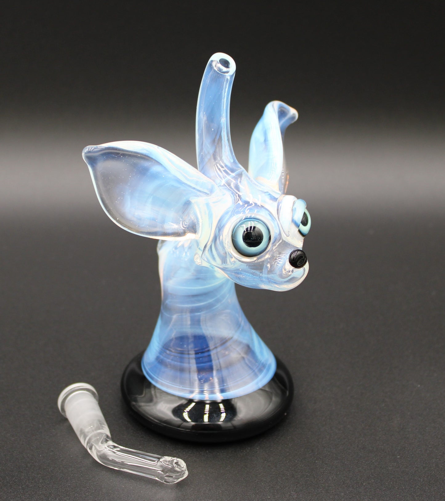 10mm OPALINE FOX HEAD MINITUBE BY TYME