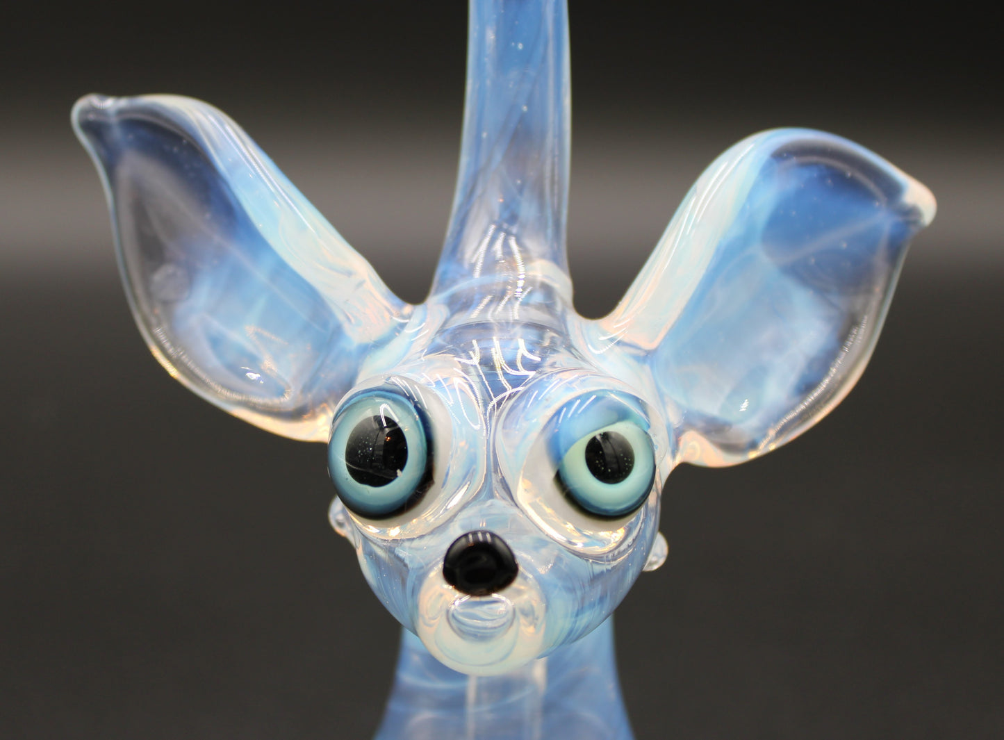 10mm OPALINE FOX HEAD MINITUBE BY TYME