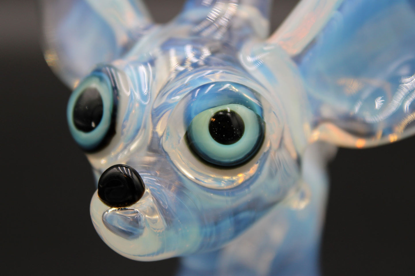 10mm OPALINE FOX HEAD MINITUBE BY TYME