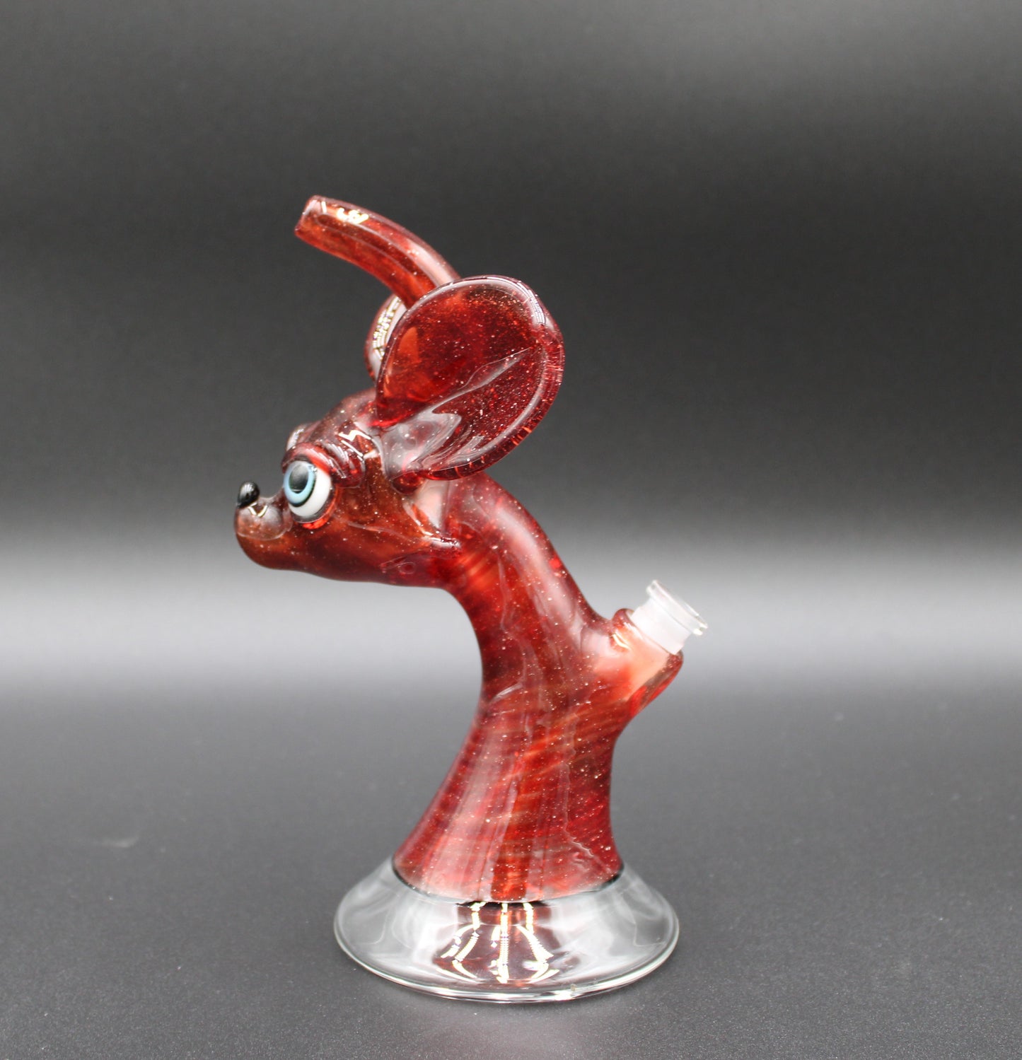 10mm RED BLIZZARD FOX HEAD MINITUBE BY TYME