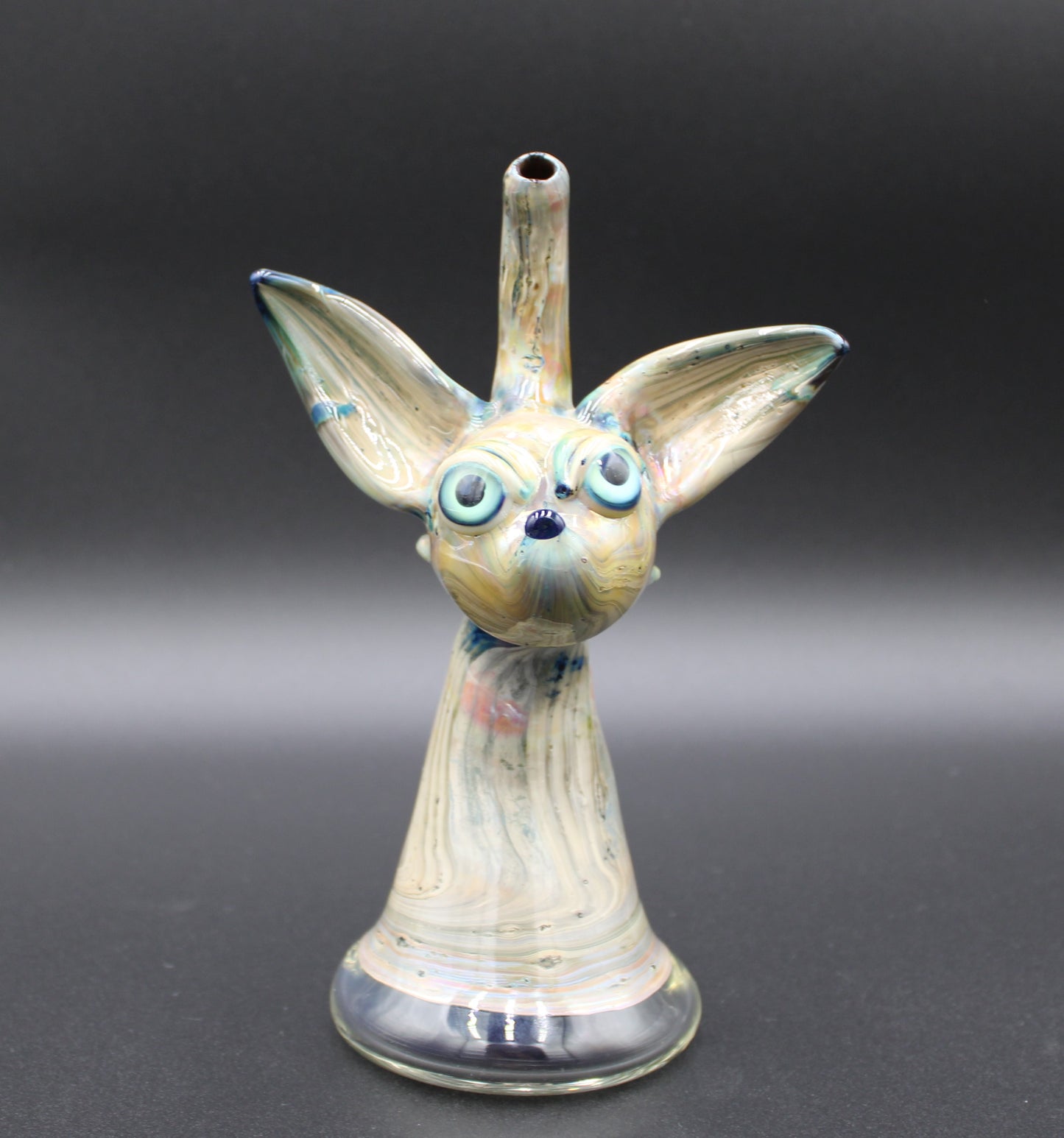 10mm BLUE MOON FOX HEAD MINITUBE BY TYME