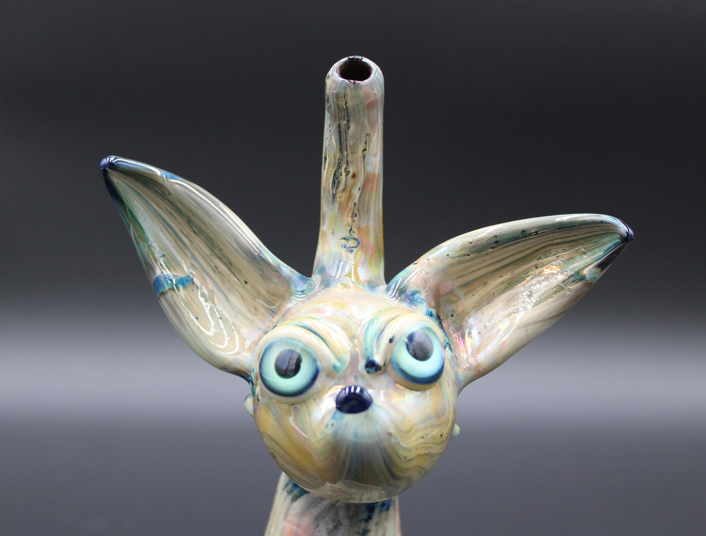 10mm BLUE MOON FOX HEAD MINITUBE BY TYME